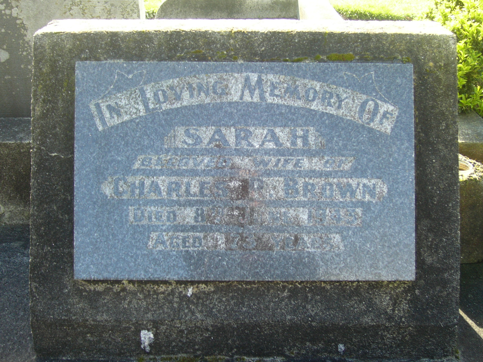 headstone