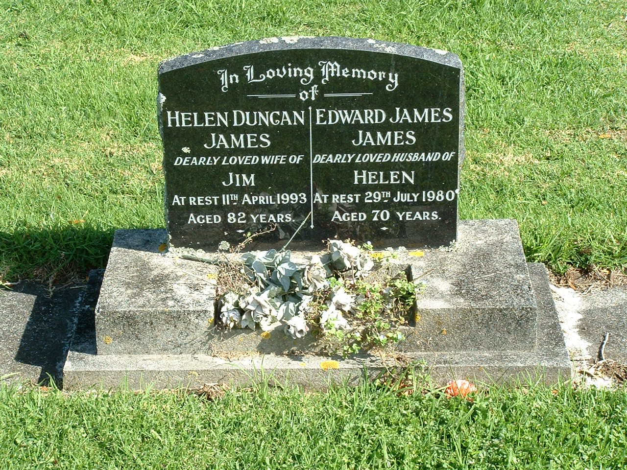 headstone