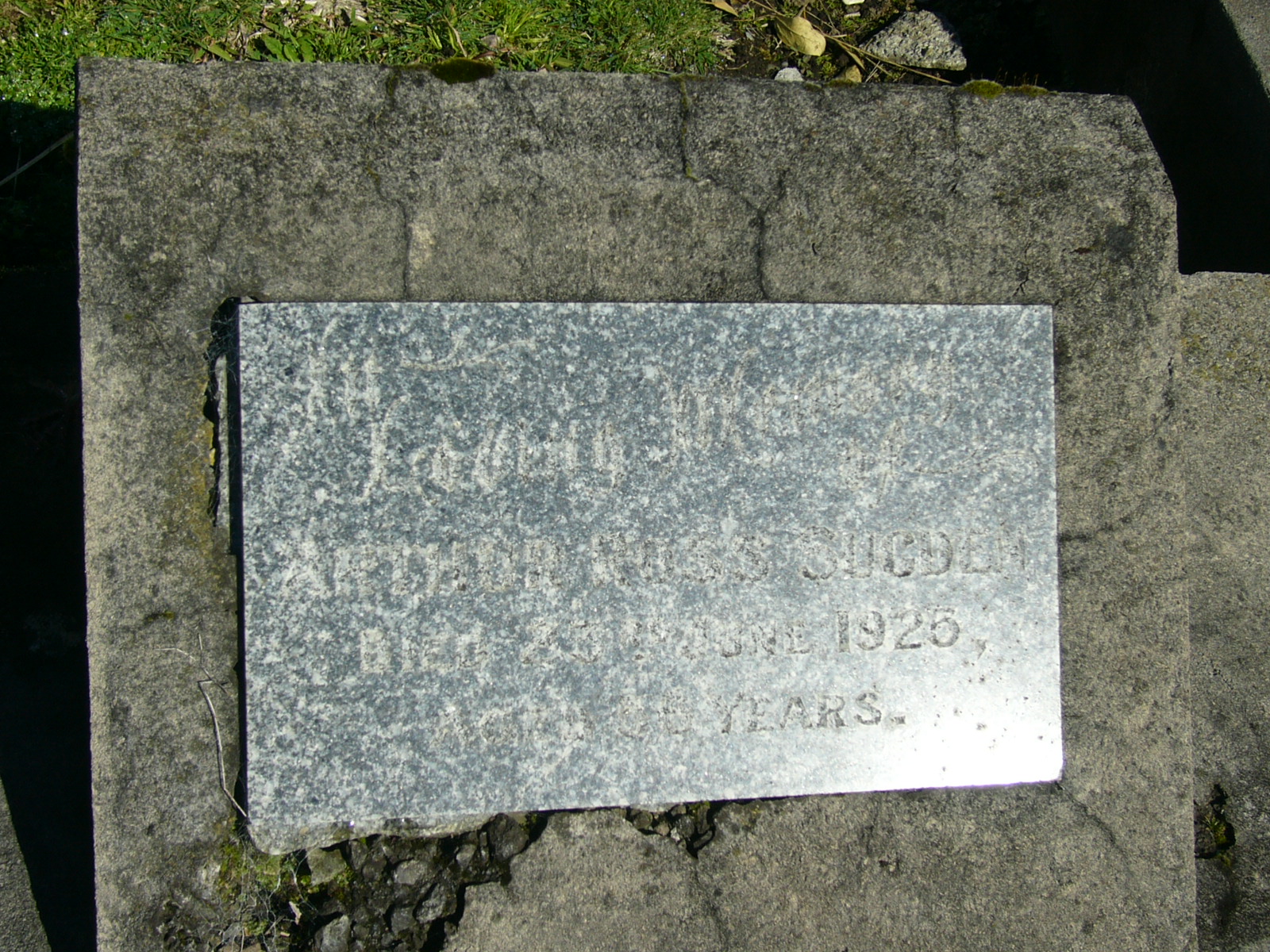 headstone